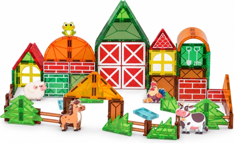Granja completa con animales
