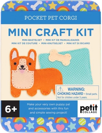 Mini set de costura Corgi de Petit Collage