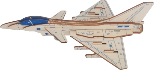 Puzle 3D de madera: caza Raptor