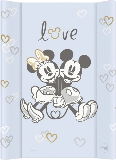 Ceba Baby cambiador con tabla rígida Comfort 50 × 70 Disney Minnie & Mickey azul