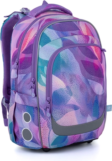 Mochila escolar TOPGAL Lori ondas pastel