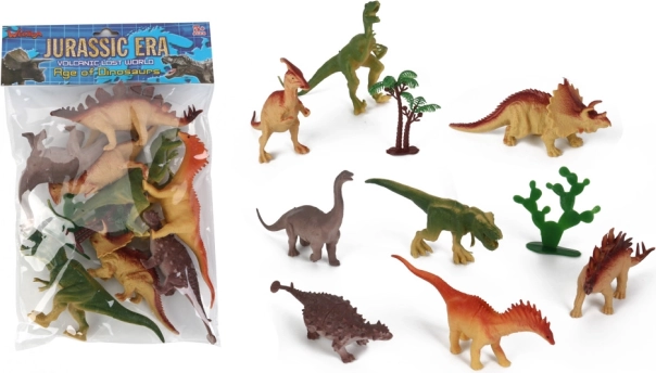 Set de dinosaurios de plástico – 10 piezas