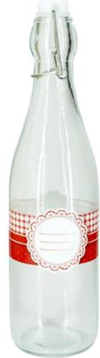 Botella de vidrio con cierre de palanca TORO 260 ml