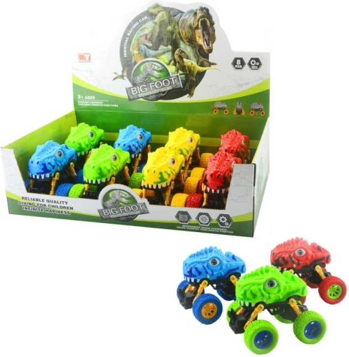 Coche todoterreno Dino con ruedas grandes de inercia - 1 unidad