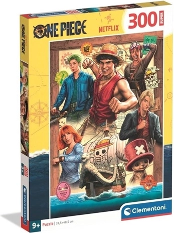 Puzzle Clementoni One Piece (Netflix) 300 piezas