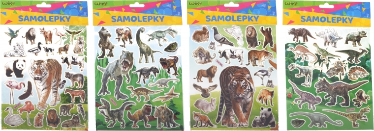Pegatinas con animales – mix de variantes