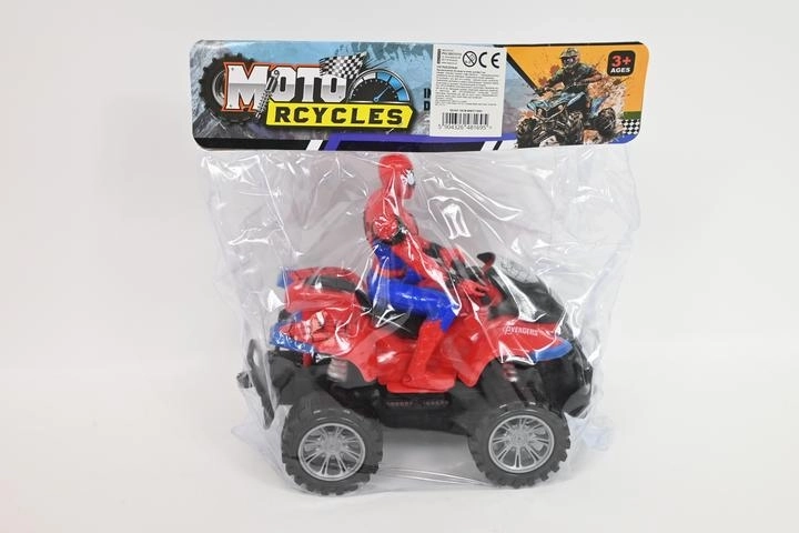 Quad de 18 cm con figura