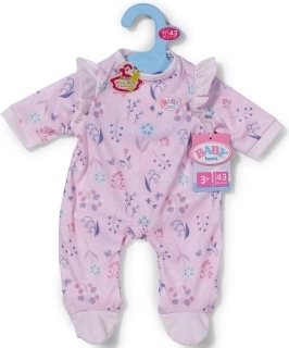 Pelele BABY born Flores de pradera para muñeca de 43 cm