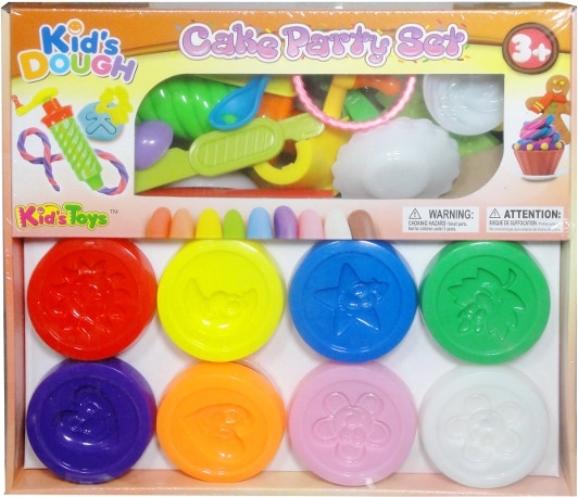 Set de plastilina para niños: 8 colores con herramientas