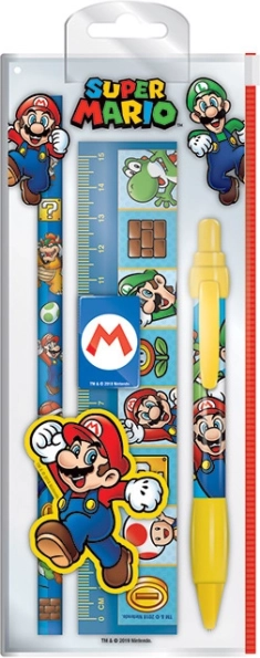 Set de escritura Super Mario
