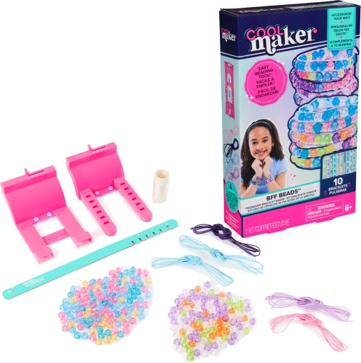 Spin Master Cool Maker BFF Beads set para hacer pulseras de amistad