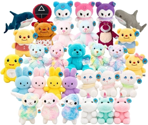 Peluche blandito mix de motivos 22–25 cm - 1 unidad