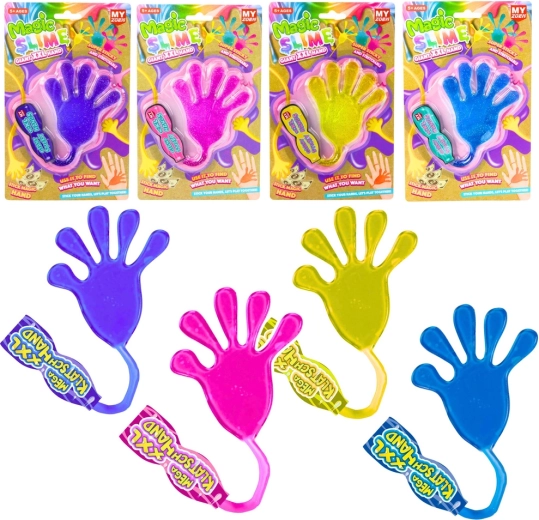 Mano de goma pegajosa – juguete elástico para lanzar para niños