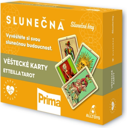 Slunečná – lujosas cartas de adivinación