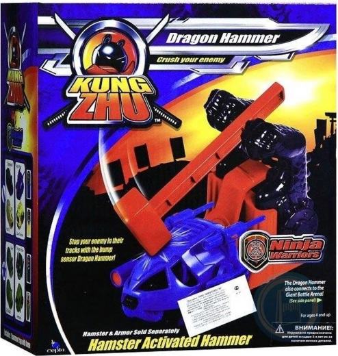 Trampa Dragon Hammer de Kung Zhu para hámsteres interactivos