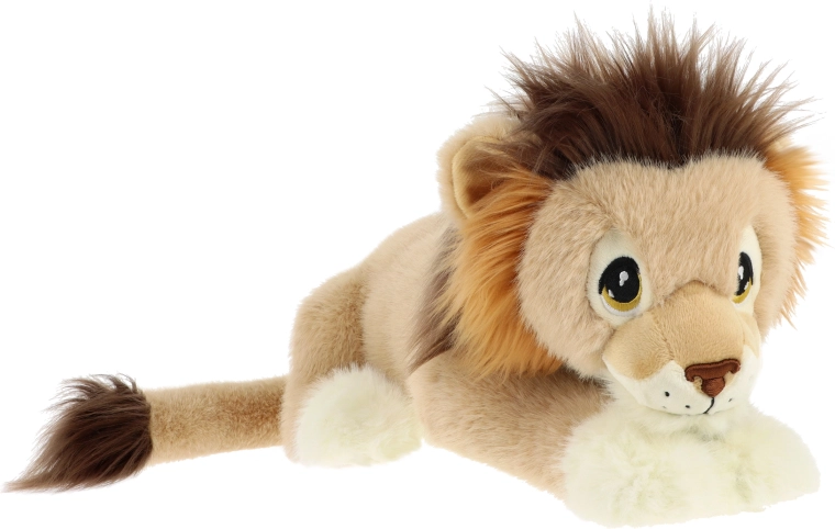 León de peluche Keeleco de 45 cm