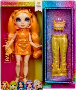 Muñeca Rainbow High Poppy con 2 outfits