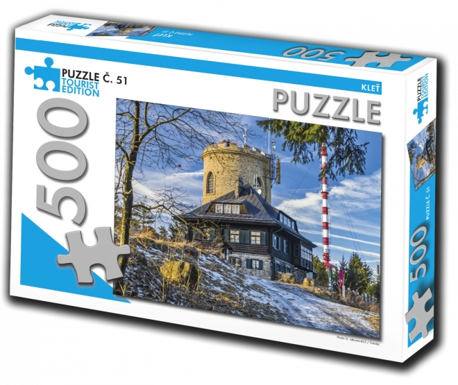 Puzzle Tourist Edition Kleť de 500 piezas