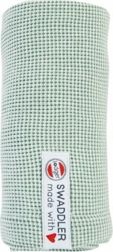 Pañal de tela Lodger swaddler ciumbelle 70 × 70 cm peppermint