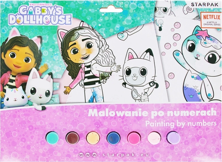 Pintura por números Gabby's Dollhouse