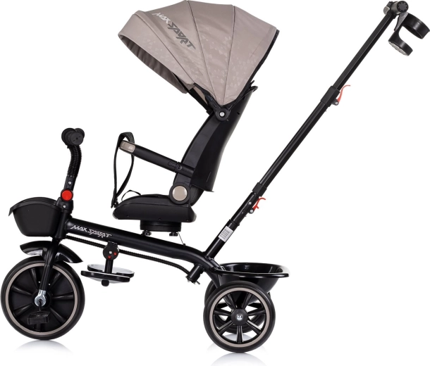 Capota con visera parasol y prácticas cestas de almacenaje