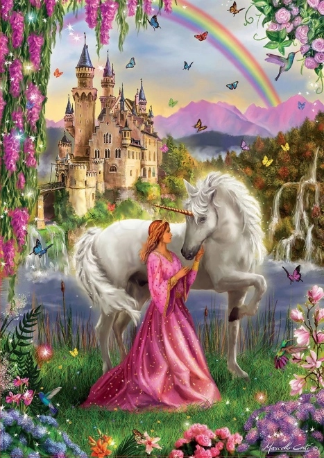 Educa Puzzle Hada y Unicornio 500 Piezas