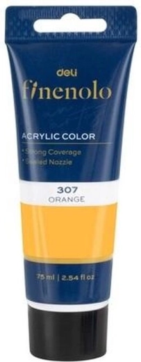 Pintura acrílica color mostaza 75 ml