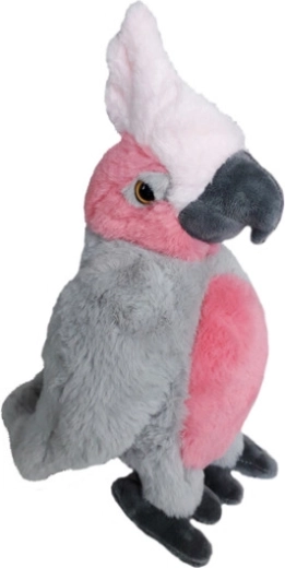 Peluche de cacatúa rosa 33 cm