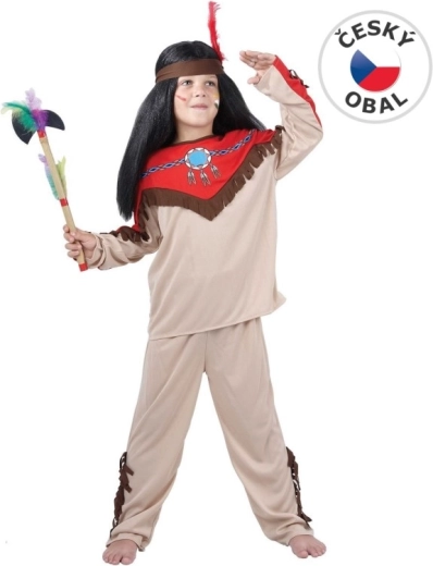 Disfraz de indio para niños 120–130 cm