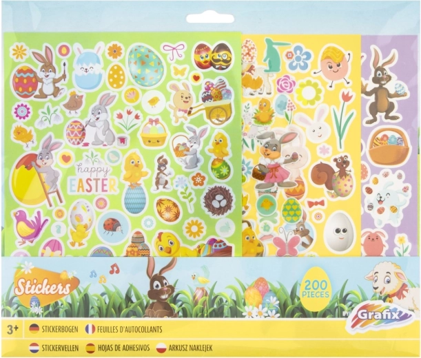 Pegatinas de Pascua 200 uds.