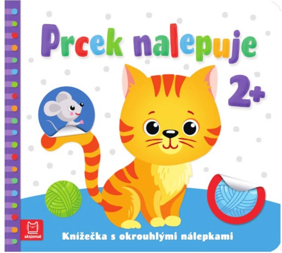 El peque pega 2+ – libro de pegatinas con pegatinas redondas