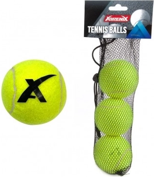 Pelotas de tenis 3 uds en red