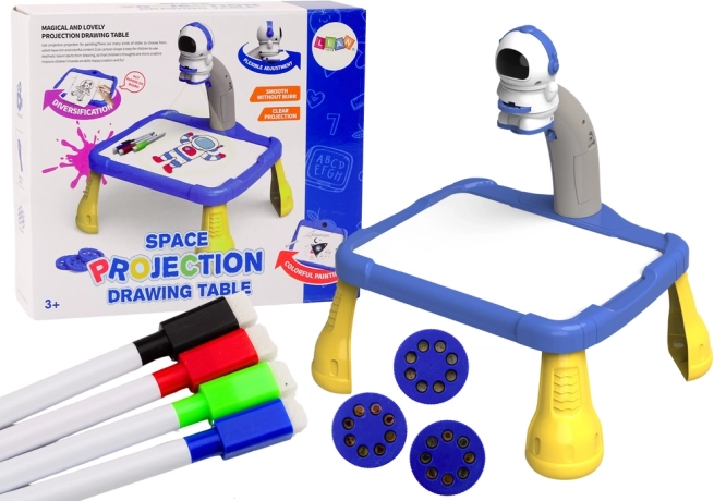 Proyector infantil para dibujar con temática espacial