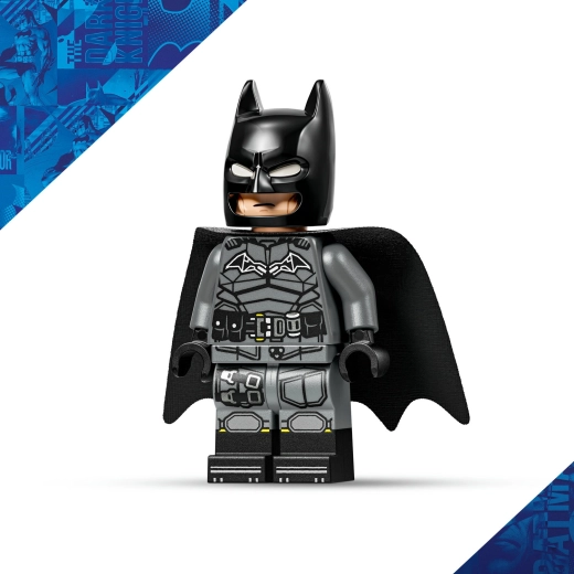 Minifigura de Batman con capa de tela