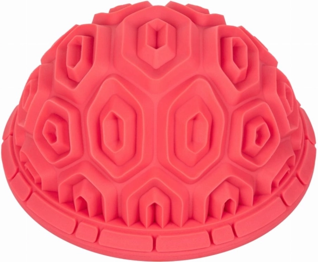 Semiesfera sensorial roja con forma de caparazón de tortuga