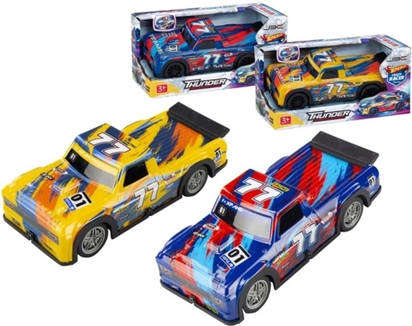 Camioneta infantil con luces y grúa - 1 unidad