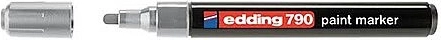 Rotulador de pintura plateado Edding 790