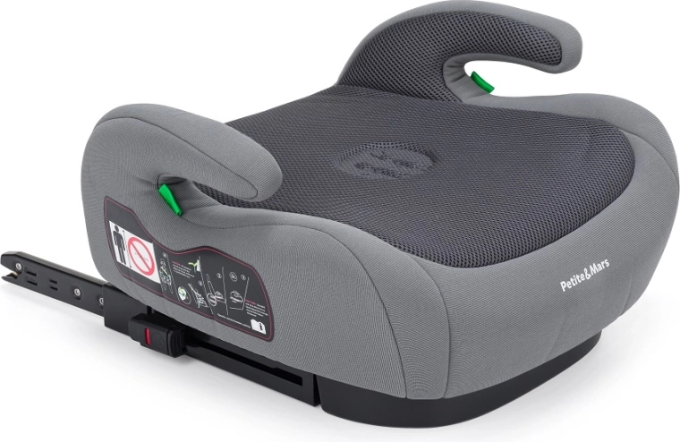 Petite&Mars elevador Optimus Pro i-Size Grey Air 125–150 cm