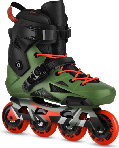 Patines en línea de slalom NILS Extreme Slayd – Verde