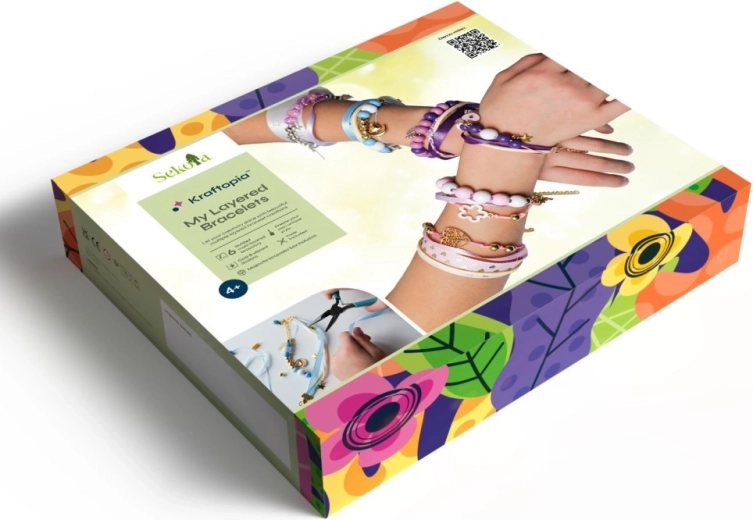 Sekoia Kraftopia set para hacer pulseras en capas