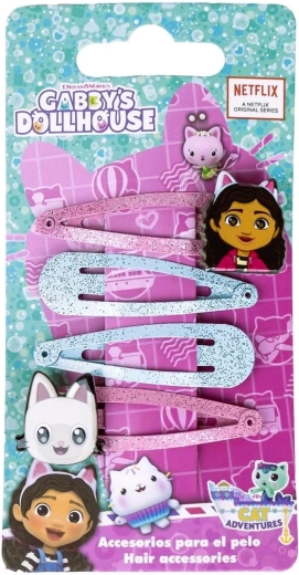 Set de pasadores para el pelo Gabby’s Dollhouse (4 uds)