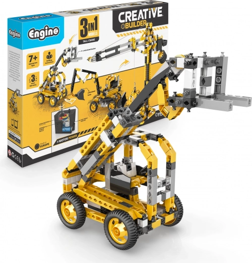 Engino kit de construcción Creative Builder – maquinaria de construcción (3 en 1)
