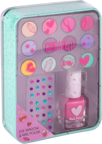 Create It! set de sombras de ojos y esmalte de uñas en lata