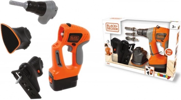 B&D set de herramientas 3 en 1 – herramienta eléctrica para niños