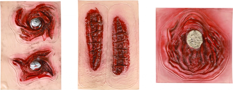 Cicatrices adhesivas para carnaval y Halloween