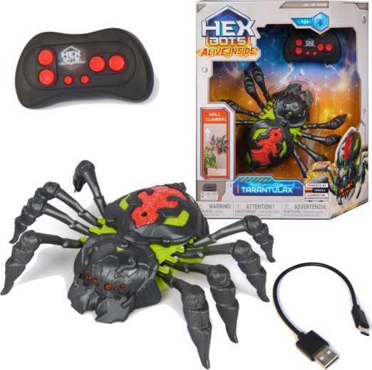 Hex Bots Wall Crawler Spideroid: araña robótica teledirigida que trepa por las paredes
