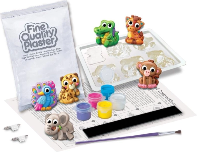 Equipamiento creativo completo en una caja