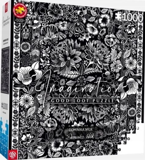 GOOD LOOT Puzzle Imagination: Dominika Wilk – Monochrome Eden, 1 000 piezas