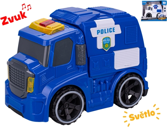 Vehículo de rescate con luz y sonido 19 cm