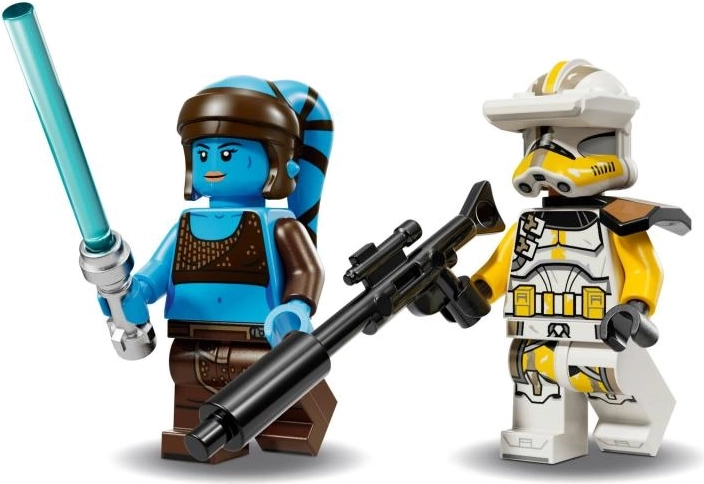 Minifiguras icónicas y equipamiento completo